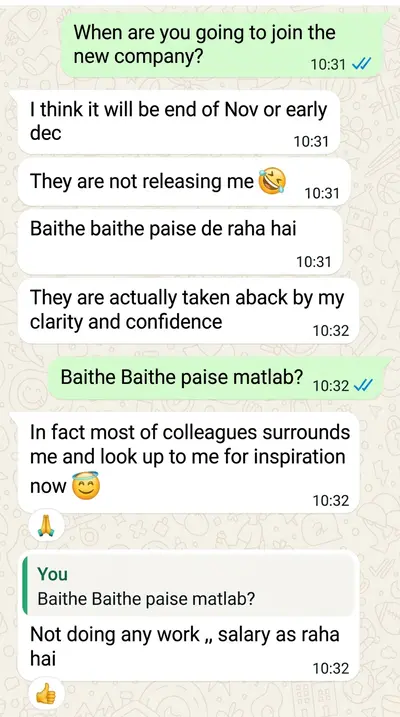 Participant feedback 4